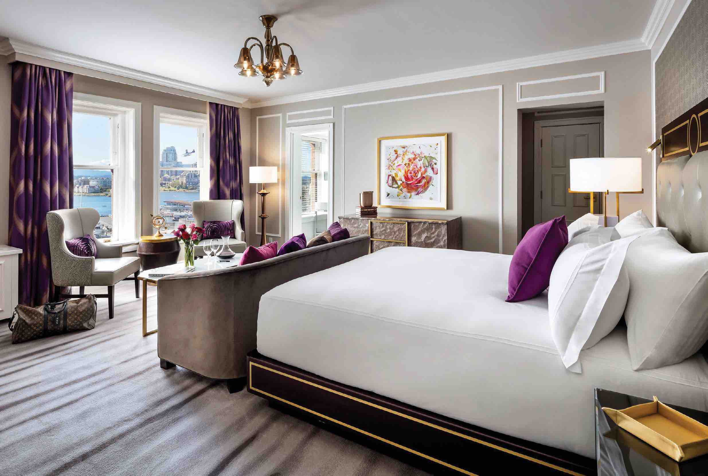 Fairmont Empress gold room luxury British Columbia